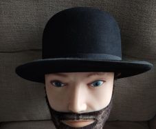 Vintage Bowler Hat Film Tv Prop