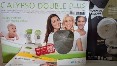 Double breast pump plus extras