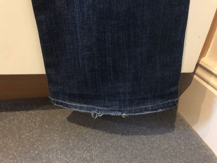 Citizen of Humanity A Pea in a Pod maternity bootcut denim jeans w/ belly panel
