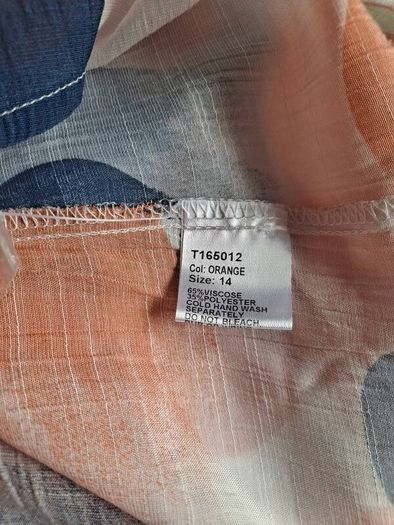 Paco shirt/blouse size UK 14