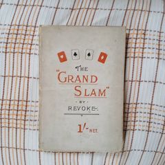 The Grand Slam by "Revoke" - scarce Bridge card game book