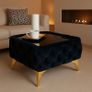 Coffee table with glass top Image 2