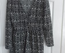 Dress/V-Neck Floral Dress: by SAVIDA .. Price Drop