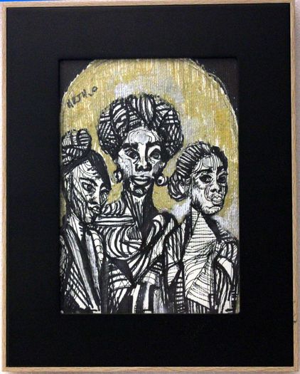 A5 size Aquarel Paintings in Frame