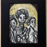 A5 size Aquarel Paintings in Frame Image 9