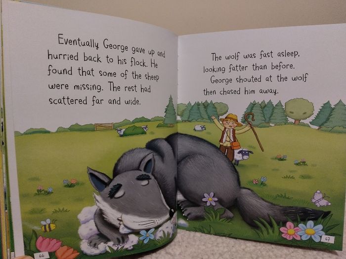 Aesop's Fables hardback storybook collection of stories