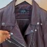 Genel leather jacket   Size S /uk 10 Like a new Image 3