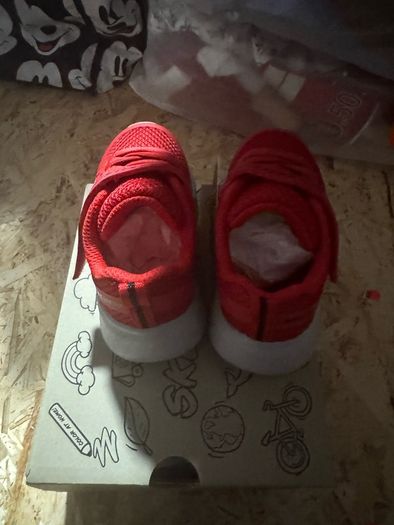 Skechers red toddler runners