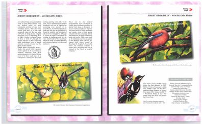 2010 Jersey (Channel Islands) Stamp Year Book (softback) issued by Jersey Post with 20 images of contents