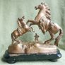 Antique Sculpture Horses Image 3