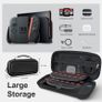 Large Capacity Carrying Case for Nintendo Switch 2 (2025) - 3 in 1 Accessories Bundle with 2 Screen Protectors, Thumb Grip Caps, 24 Game Cards/microSD | Gift Box Edition Image 2
