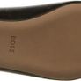 HUGO BOSS women's leather shoes Olivia Ballerina E-C,50470437, Black1, Black 36 EU, 3 UK Image 5