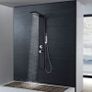 Shower Panel System Aluminium Matte Black Image 2