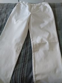Healthcare white trousers
