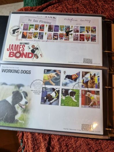 Mint UK FDC album