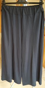 Wide Leg Navy Culotte Trousers