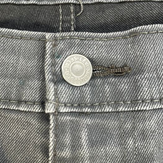LEVIS 541 Jeans Mens Dark Grey Athletic Tapered Stone Wash W36 L28