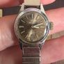 Vintage 1970s Nivada Swiss Manual-Wind Ladies Dress Watch, Stardust Dial, Running Fine Image 3