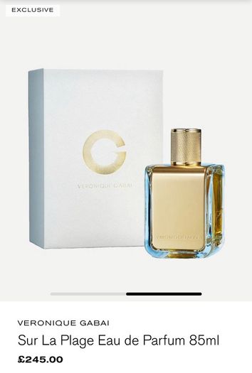 VERONIQUE GABAI Luxury Sur La Plage Eau de Parfum 85ml brand new