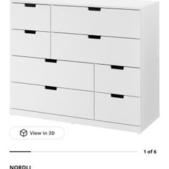 IKEA NORDLI Chest of Drawers