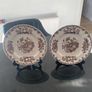 Pair of 9 inch fruit basket plates by masons Image 5