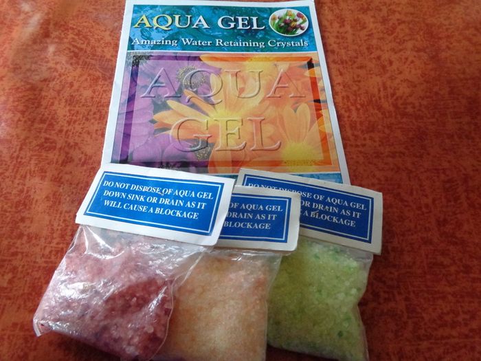 Aqua Gel Water Retaining Crystals x 3 for Sale