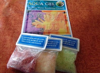 Aqua Gel Water Retaining Crystals x 3 for Sale