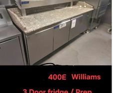 Pizza Prep area/Fridge