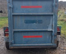Double axle trailer
