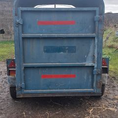 Double axle trailer
