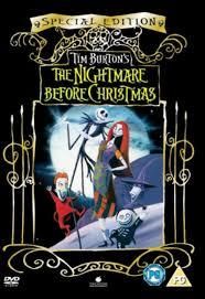 The Nightmare Before Christmas Disney DVD Tim Burton