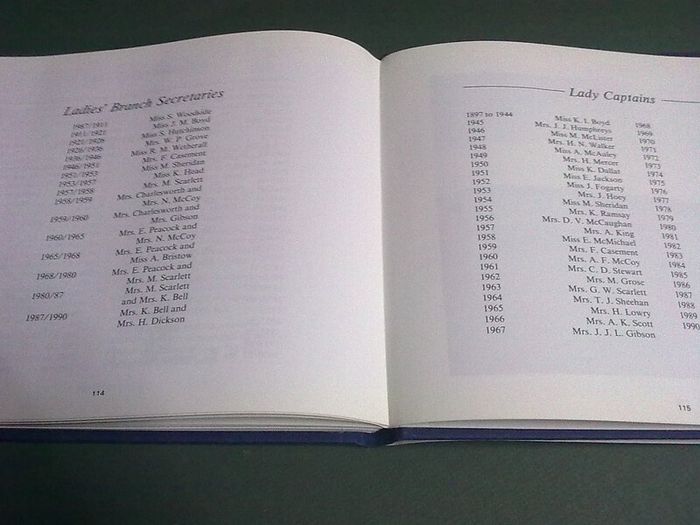 Ballycastle Golf Club 1890-1990 N. Ireland Co. Antrim local history