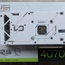 Asus Dual RTX4070 12GB White Graphics Card Image 5