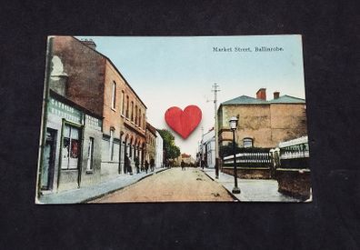Ireland Postcard : Market Street , Ballinrobe , Co. Mayo - 1900s