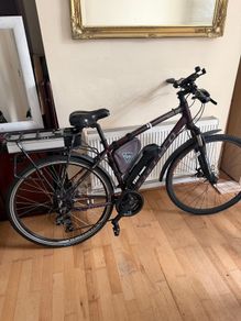 Electric Bike Ebike Carrera Vengeance II with 4 Batteries