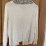 Pretty pearl cardigan size 16 Image 4