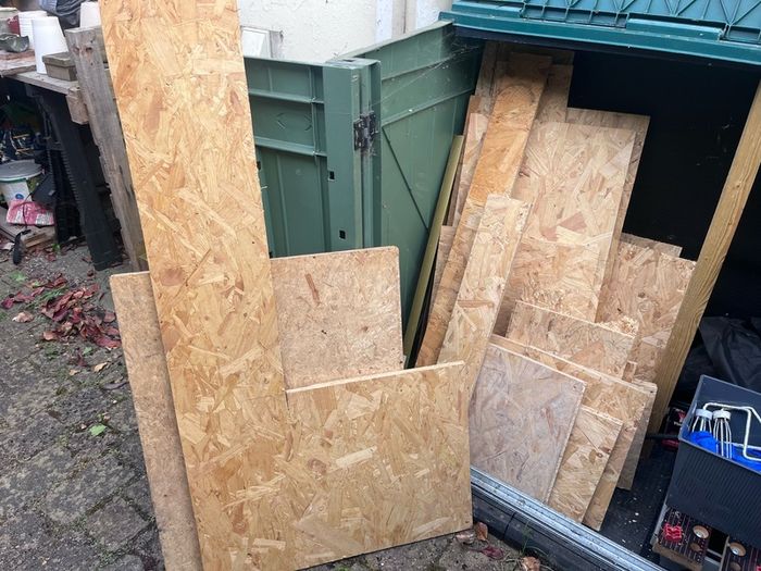 MDF pieces
