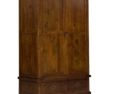 Ezliving 2 Door 2 Drawer Wardrobe