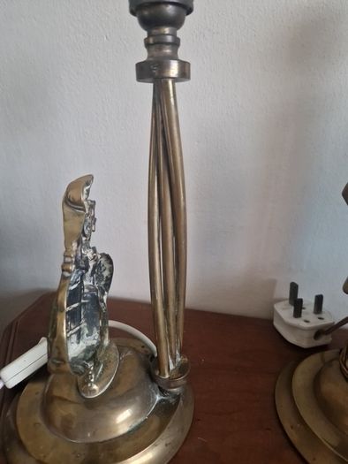 brass lamp base
