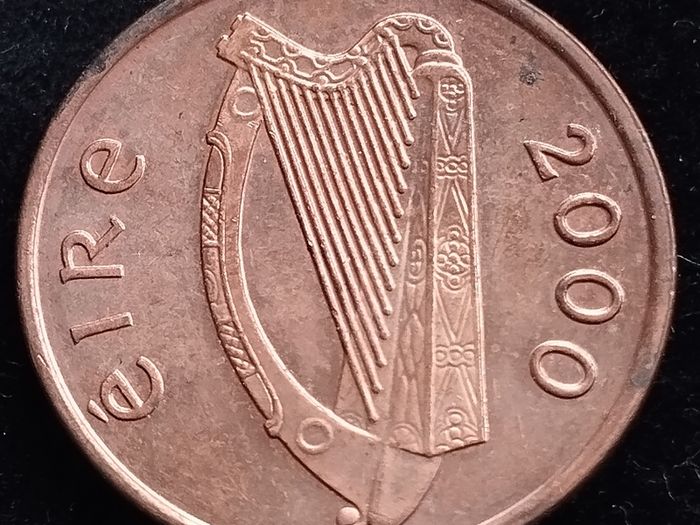 Ireland - 2000 - 1 Penny - 1p - Bird - KM.20a - UNC - [2711]
