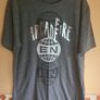 Arcade Fire Reflektor Tour 2014 t shirt grey Size medium mens womens unisex Image 2