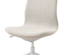 IKEA LANGFJALL Conference  office Chair  Gunnared Beige/White good  Condition
