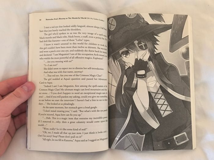 Konosuba Vol. 1 Light Novel