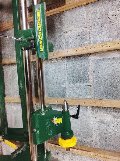 Record wood lathe like new ( 240v)