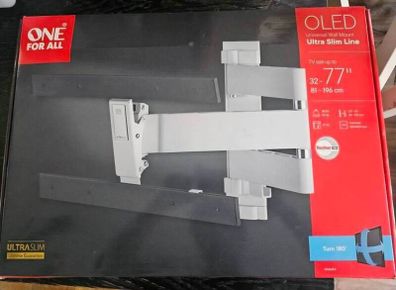 ONE FOR ALL Ultraslim Full Motion 32-77" TV Bracket