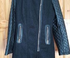 Exhibit black winter coat
