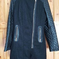 Exhibit black winter coat