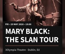 Mary Black Slan tour ticket for sale