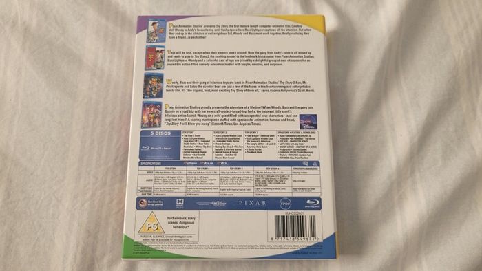Toy Story - 4 Movie Blu-Ray Collection