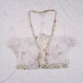 Elisa Cavaletti Multicolor Luxury Italian Floral Cardigan Top Set Size XL Image 3